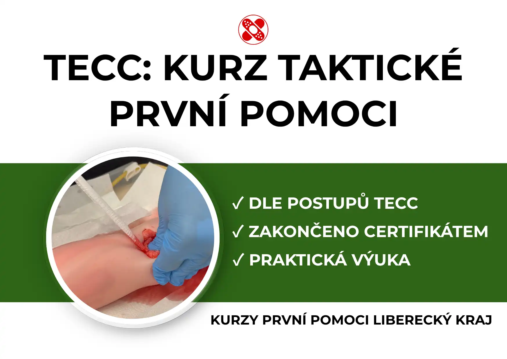 Kurz taktické první pomoci (TECC)