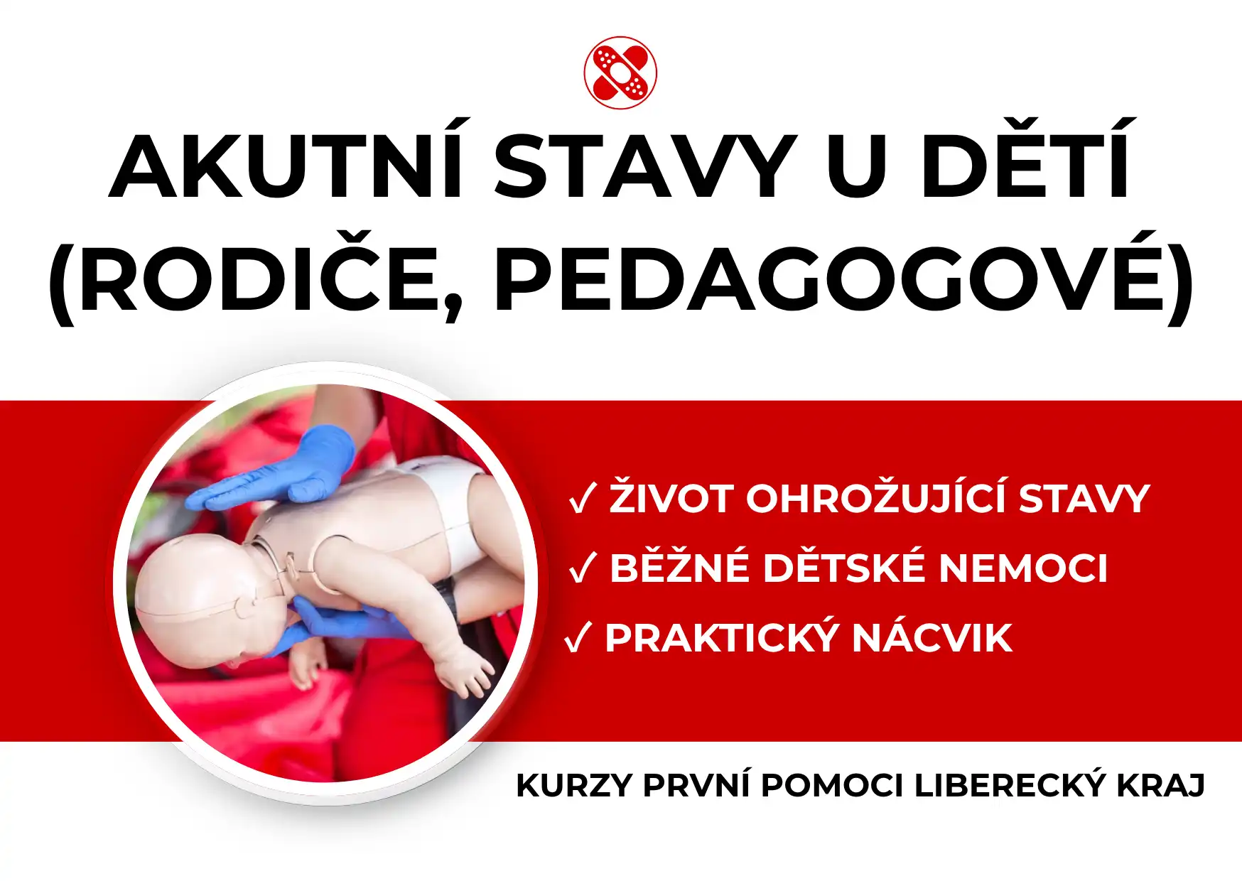 Kurz první pomoci u dětí